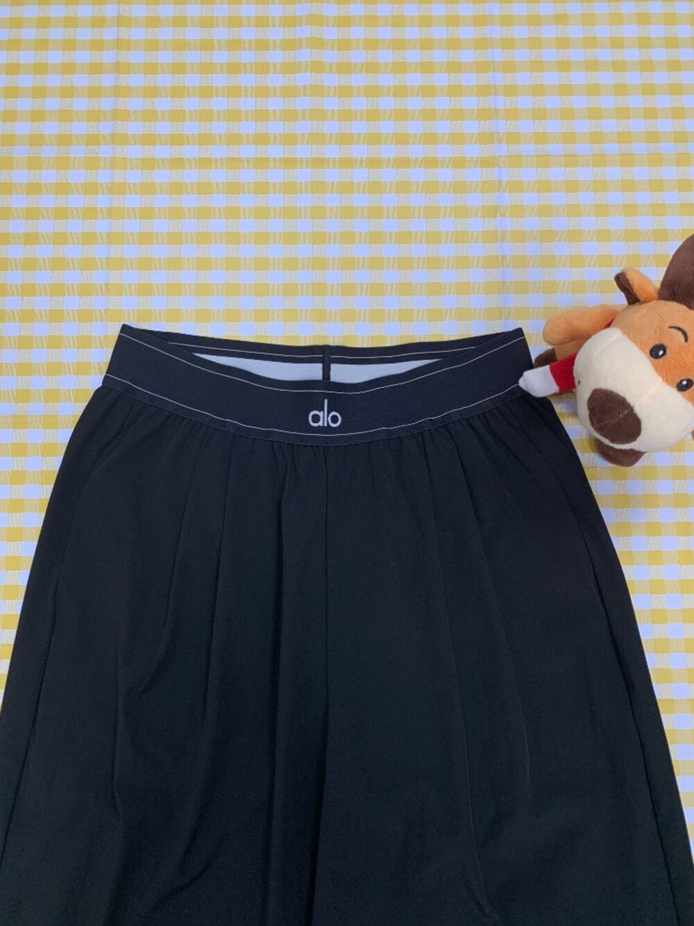 Alo Yoga Large Black Casual Trouser😘Regular 30-inch Clean girl Versatile💓NWT - Picture 4 of 7